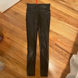 Spanx faux Leather leggings size S